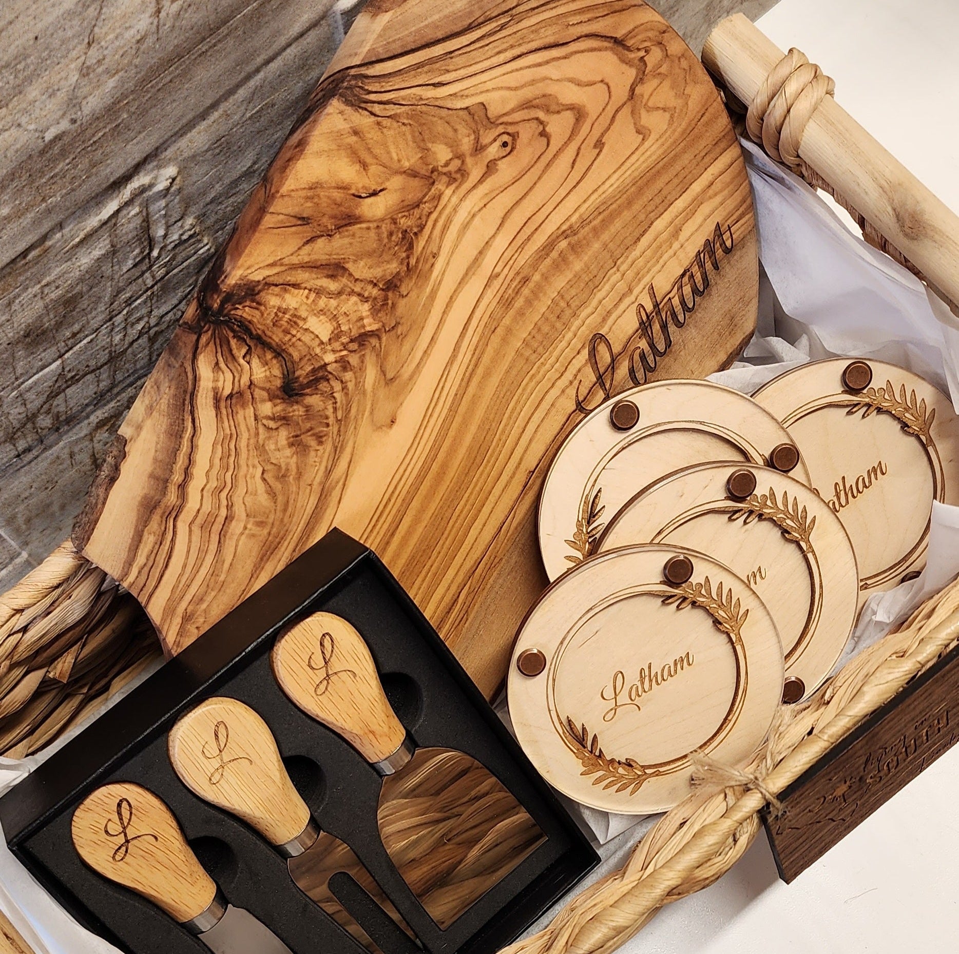 Simple Custom Gift Basket