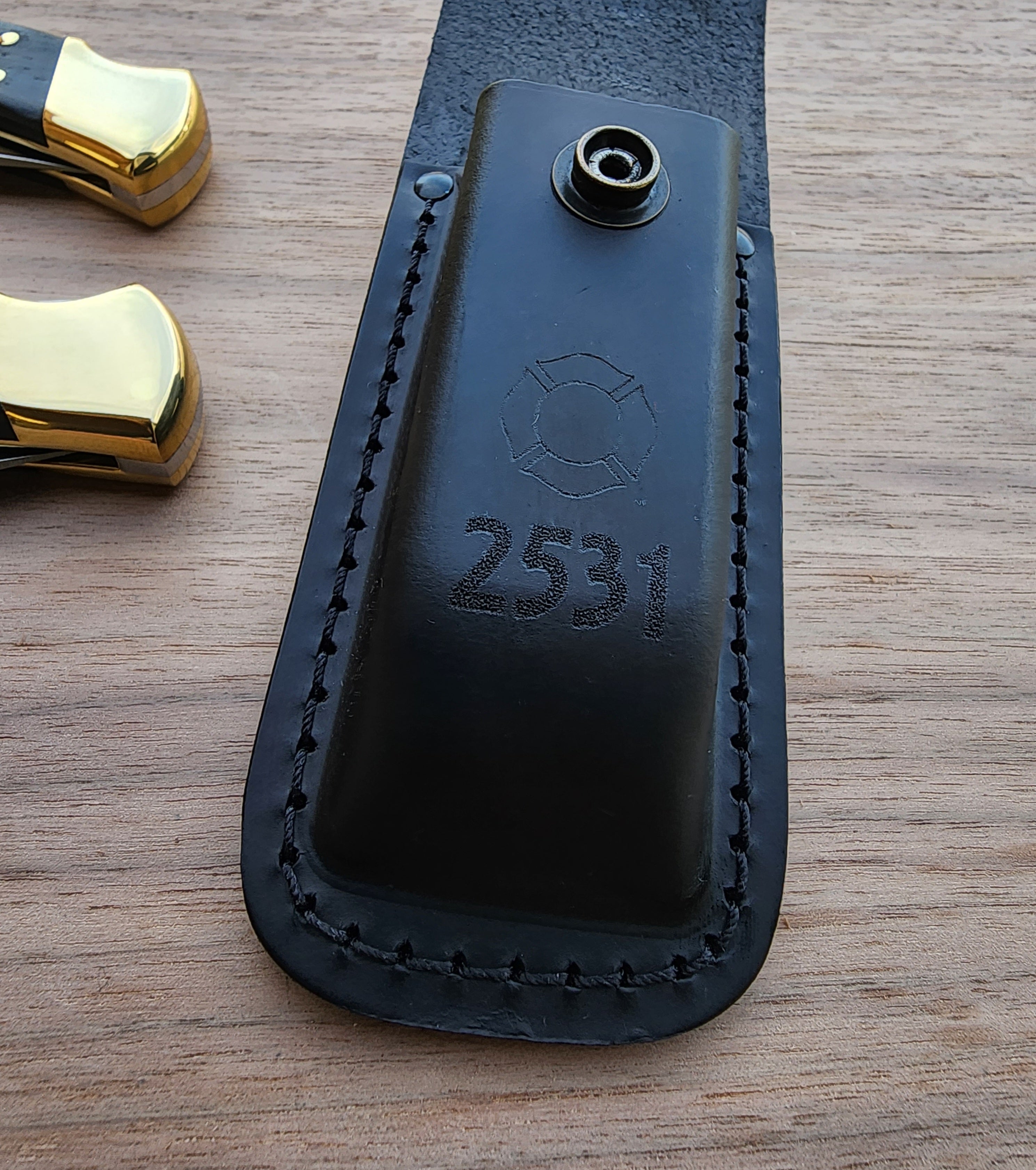 Buck 110 Custom Engraved Knife