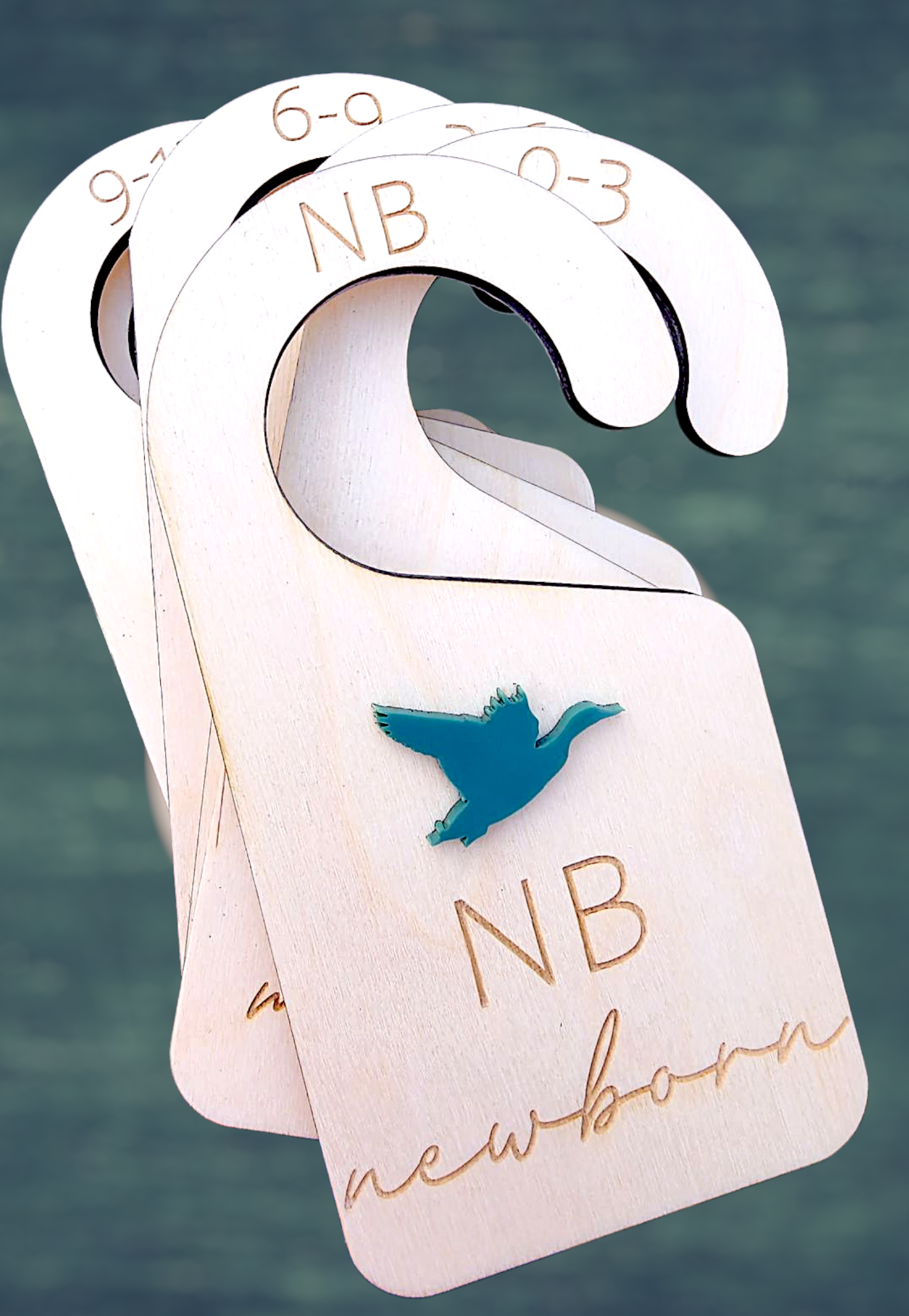 Custom Closet Dividers for Baby Clothes