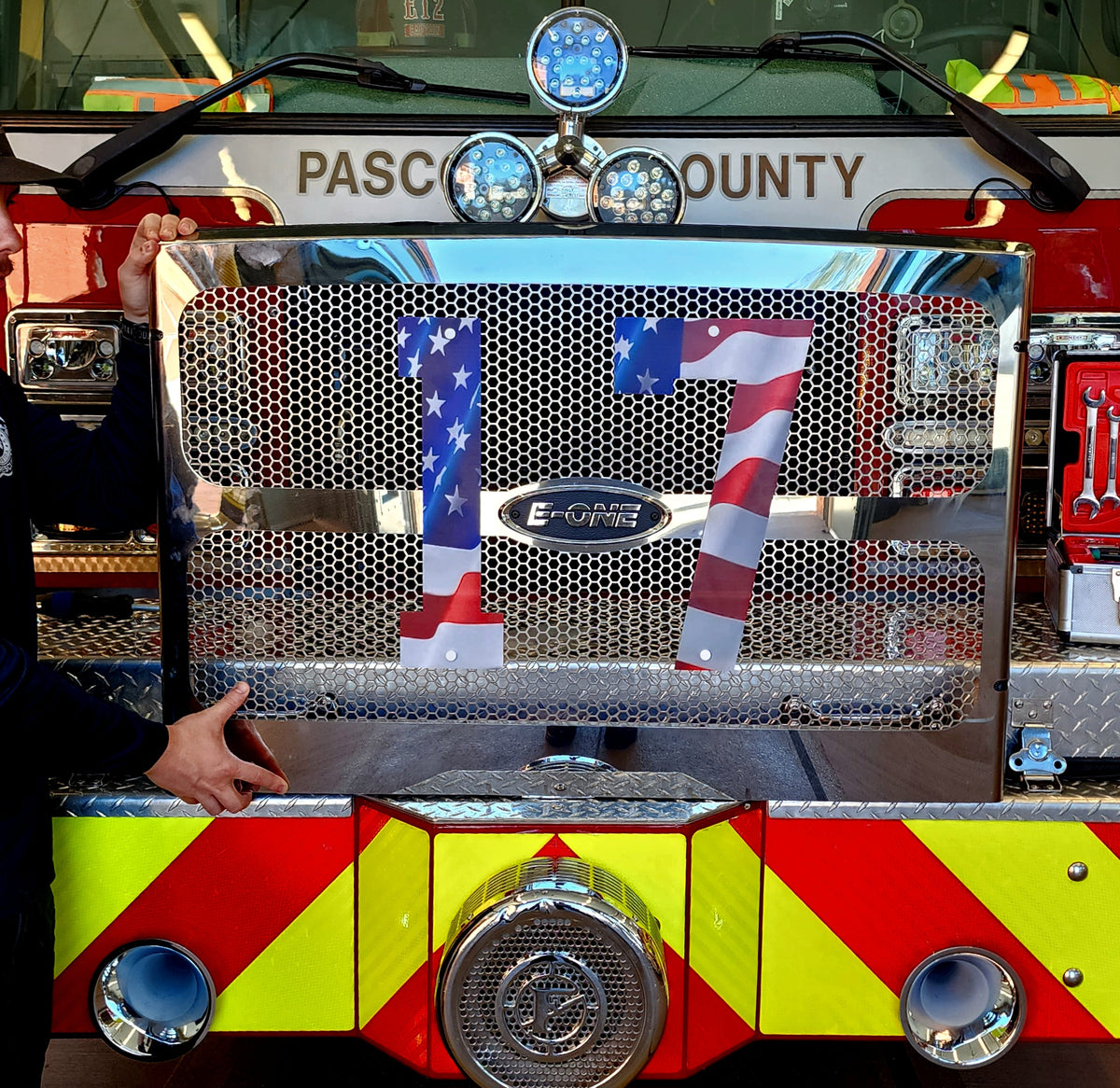 Fire Department Truck Numbers – Red Helmet Laser Studio