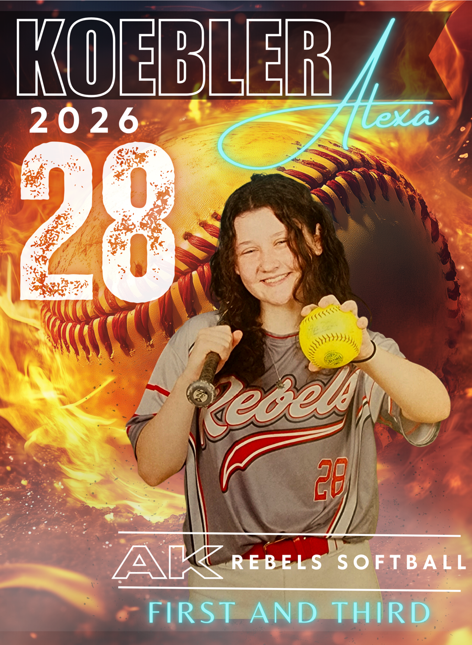 HOLOGRAPHIC SOFTBALL TRADING CARD