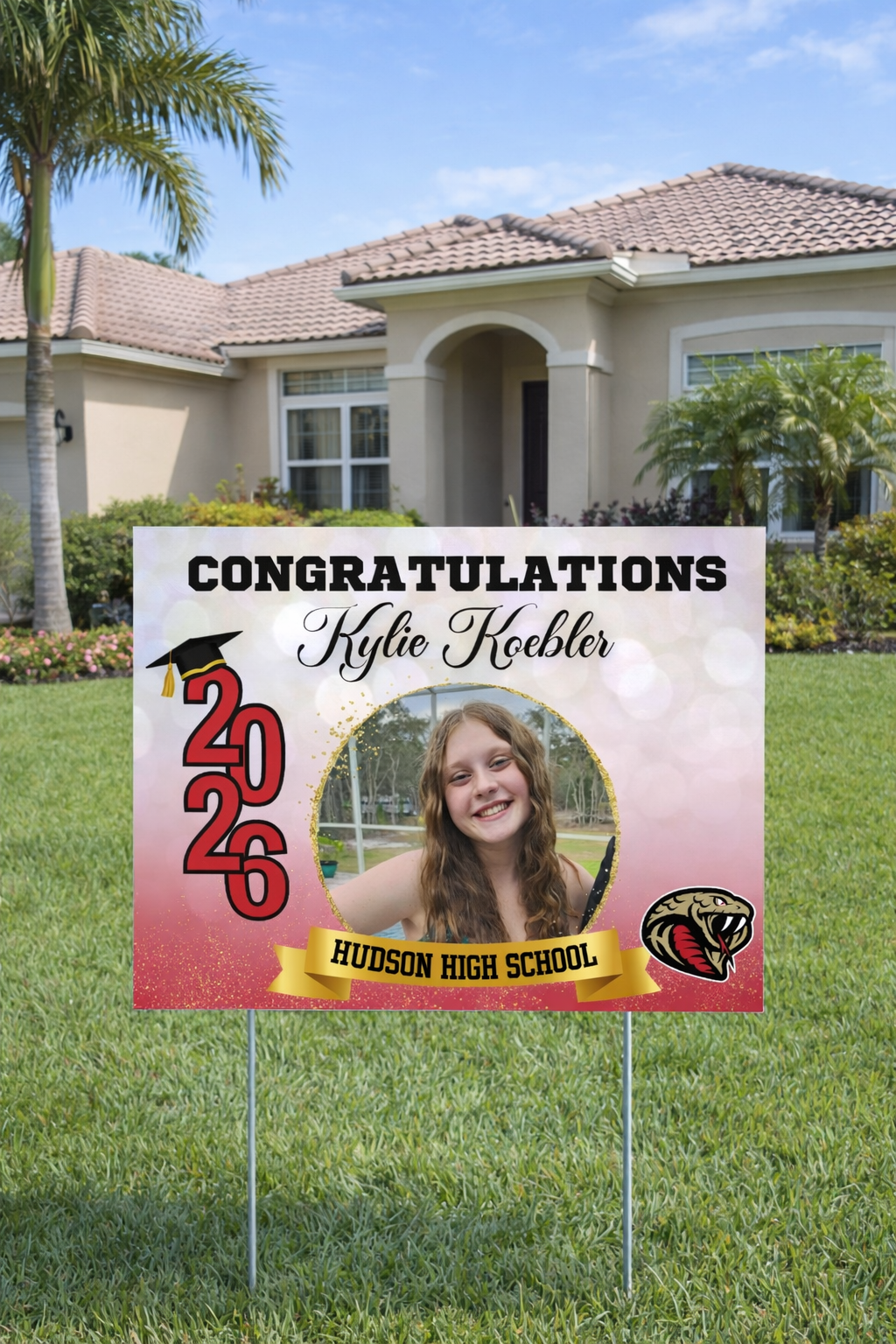 Graduation School Yard Signs