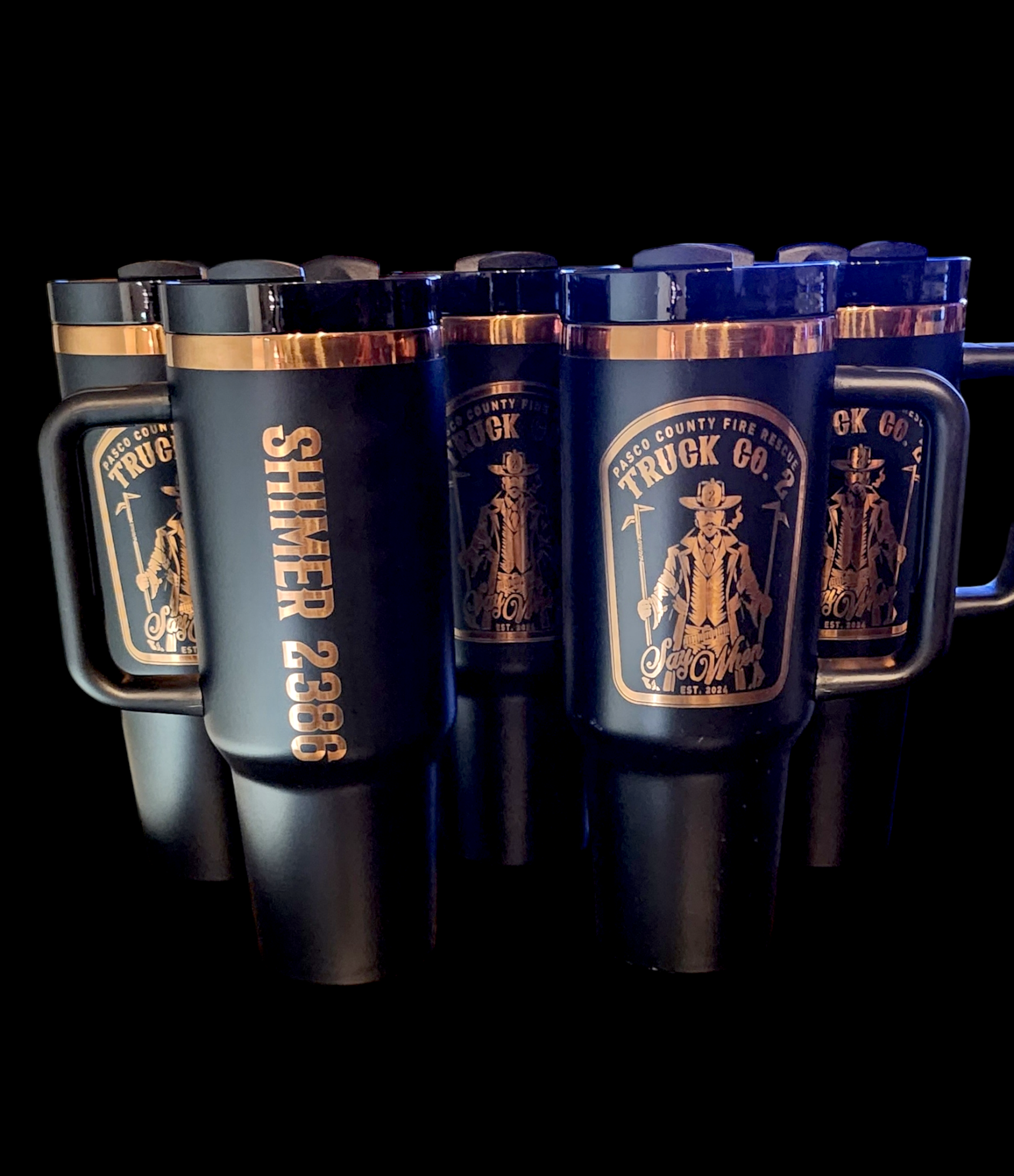 Cup, Tumblers, and Coozies