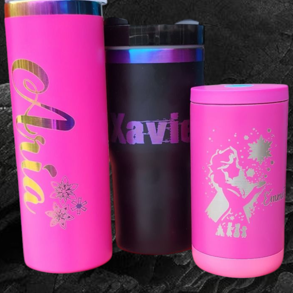 Cup, Tumblers, and Coozies